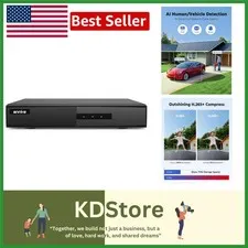 Expandable 3K 5-in-1 DVR for 8 Analog & 2  Cameras - Effortless Remote Viewing