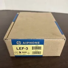 Aiphone LEF-3 Master Door Station 3-Channel White Callbox Intercom Speaker