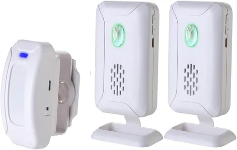 Wireless Motion Sensor Doorbell - Motion Detector Alarm Chimes Door Sensor wi...