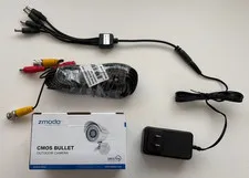 Zmodo: ZMD-CBH-BUS23NM 1/4" Color CMOS Security Camera W/ Cable & Power Cord