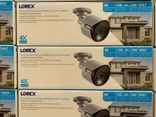 Lorex 16 Channel 4k Analog HD DVR 1HDD 3TB NTSC Camera Complete System