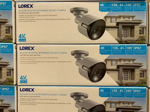 Lorex 16 Channel 4k Analog HD DVR 1HDD 3TB NTSC Camera Complete System