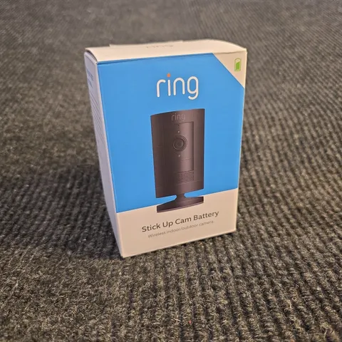 Ring Stick Up Cam | Wireless Indoor/Outdoor | 1080p HD Security Camera - Black