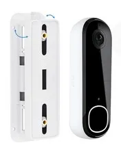 Angled (30°to 145°) Doorbell Wedge Mount for Arlo Video Doorbell 2K/HD -2nd G...