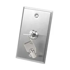 Key Switch Lock On/Off Exit Switch Emergency Door Release SPST w/ 2 | for