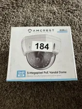 Amcrest 5MP Outdoor PoE IP Camera,Vandal HD Security Camera 2.8MM NEW