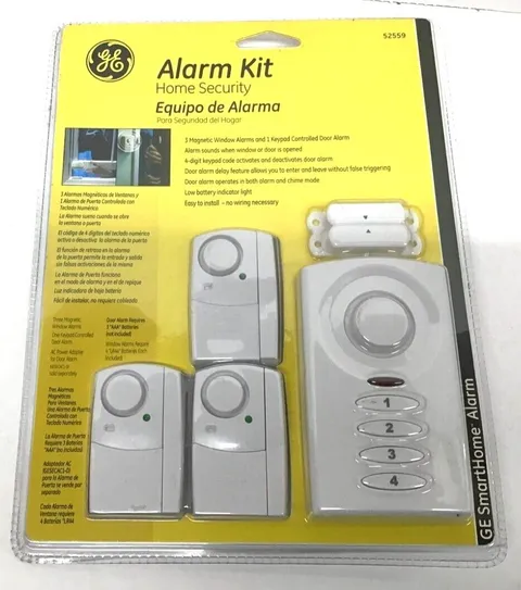 GE General Electric Home Security Alarm Kit 52559 Window and Door Kit
