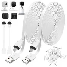 2Pack 25FT Power Cable for Blink Mini2,Blink Mini,Blink Outdoor 4 (4Th Gen)/Blin