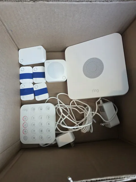 Ring Alarm 8-Piece Security Kit Home Security System White