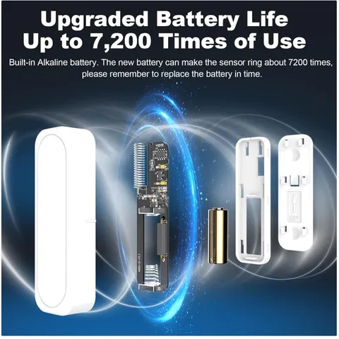 Door Chime for Home & Office Safety | 600FT Range, 58 Tones