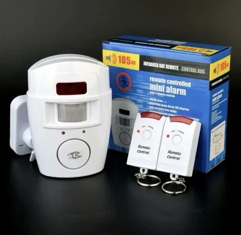 Wireless Motion Sensor Alarm Home Security Detector System With Remote