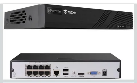 Anpviz 4K 8CH PoE NVR for Home Security Camera System, NO HDD
