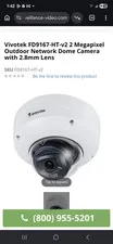 VIVOTEK FD9167-HT-v2 IP/Network Dome Surveillance Camera White Wired