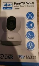 Amcrest 4MP WiFi Camera Indoor, Human Detection, Motion-Tracking P401 