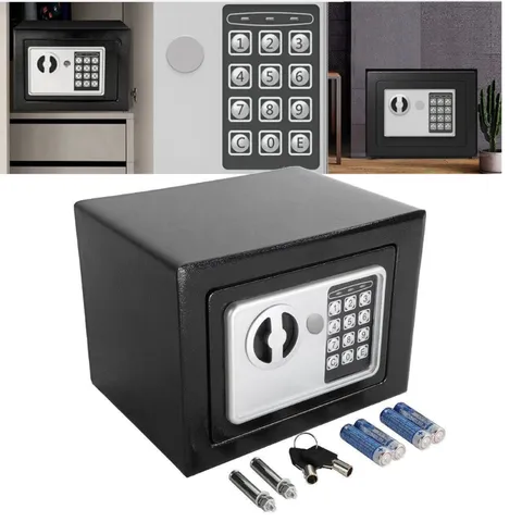 Digital Electronic Safe Box Keypad Lock Security Home Office Cash Jewelry Gun