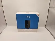 Brand NEW Ring Stick Up Cam Plug-in Wired Indoor/Outdoor Camera Black