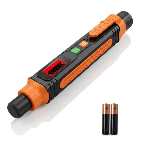 Natural Gas Leak Detector, Portable Gas Sniffer with Audible & Visual Alarm, ...