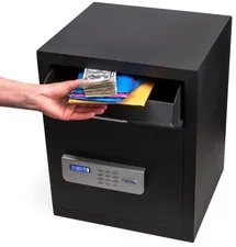 Viking Security Safe VS-48DS Heavy Duty Depository Safe with Drop Slot – Larg...