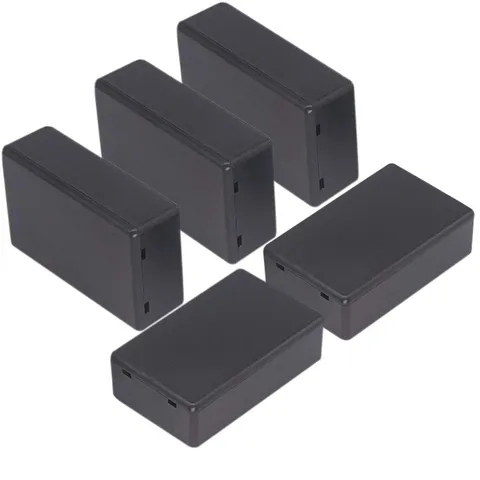 Zulkit 5Pcs Project Boxes ABS Plastic Electrical 3.15" x 1.97" x 1.02", 5 PCS 