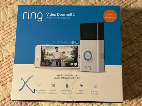 Ring video Doorbell 2 1080p HD Video - 1337143 - Open Box New