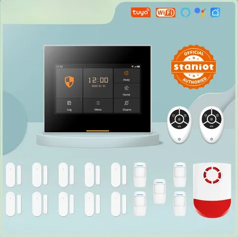 Wireless WIFI Home Security Alarm System Motion Sensor Support Anti-dismantling