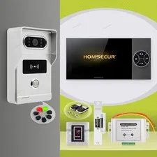 HOMSECUR HD Video Door Phone Intercom Doorbell Night Vision Monitoring Security