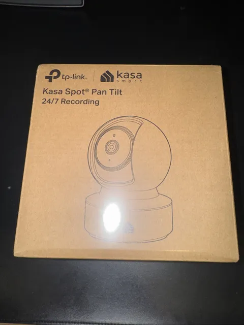 NEW tp-link Kasa Smart Spot Pan Tilt Security Camera 1080p 24/7 Recording