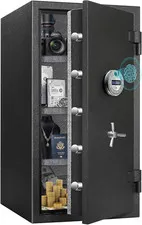 9.8 Cubic Feet Extra Large Biometric Waterproof Fireproof Safe
