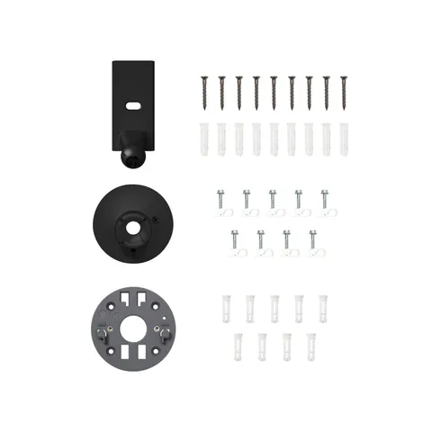 Spotlight Cam Pro & Plus Plug-In Black Spare Parts Kit Ring Camera Accessories
