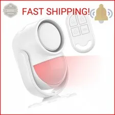 Luckydeer 125dB Loud Motion Sensor Alarm with 328ft Remote Control (40ft PIR Det