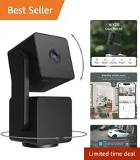 All-Weather 1080P Security Camera with 2-Way Audio & Color Night Vision Features