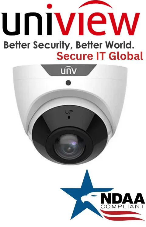 UNV 5MP IP67 NDAA Audio IP Network Uniview Eyeball Security Surveillance Camera