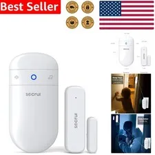 Home Business Door Open Alarm 500FT Wireless Chime Entry Alert System Kid Safe