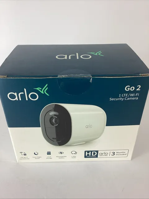ARLO VML2030 Go 2 LTE Wi-Fi Security Camera New In Box