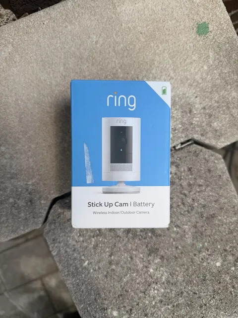 Ring Stick Up Cam Battery Wireless Indoor/Outdoor Security Camera 