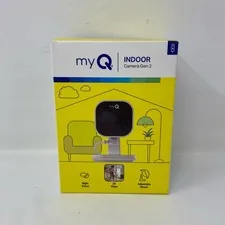 myQ Indoor Camera Gen 2 2K Wi-Fi Plug-In Security Cam - White