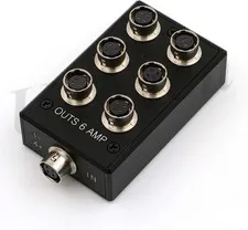 Hirose 4 Pin Female Cable Splitter Multi-Port 1 in 6 Out for Audio Devices 68...