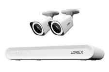 Lorex Connect V Series 4K 8-Channel Wired NVR System with V3 4K PoE Bullet Camer