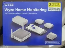 Wyze Home Monitoring Bundle Entry Sensors Keypad Hub and Camera Motion Sensor