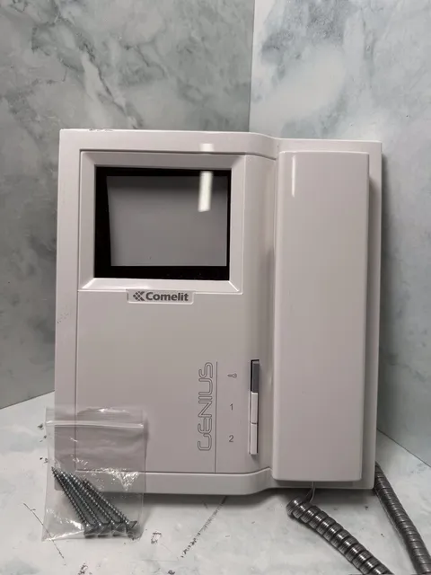 Comelit Genius 5801 Monitor Video Intercom with Bracket 5714
