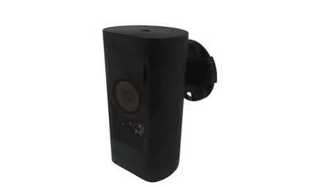 Ring Stick Up Cam Pro Battery 5E72E9 In/Outdoor Security Camera with 3D Motion