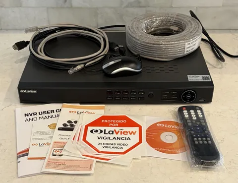 LaView LV-N9808C8E - 8 Channel PoE Network Video Recorder – 4TB Storage