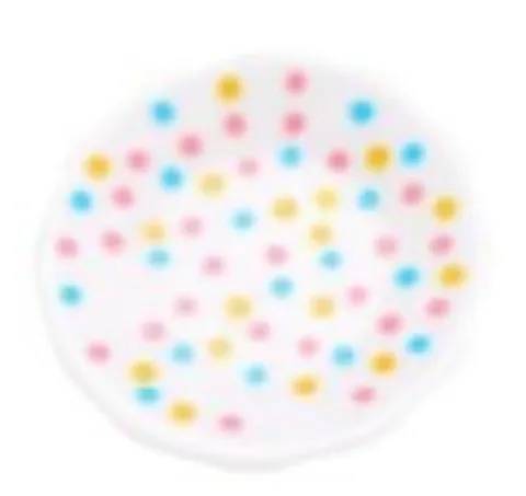 1p Plastic Miniature Plate, DIY-TA02851011-93, USED