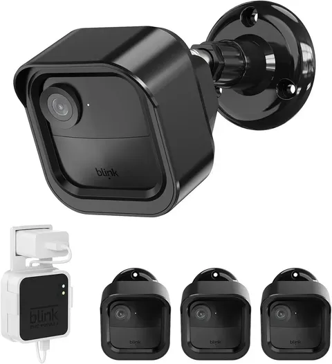 Blink Outdoor 4 Security Camera 3 Pack Weatherproof 360° Mount Sync Module 2