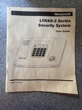 Honeywell LYNXR-2 Instructions Series Security Control Panel Home Alarm System