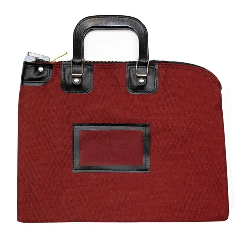 Cardinal bag supplies Locking Fire Resistant Document Bag – 15 x 11 Inch Secu...