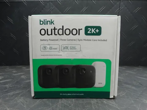 Blink Outdoor 2K+ (Newest Model) Smart Security Camera, 2K Video , Sync Module