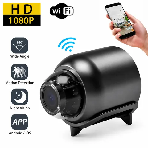 Mini Wireless Record Camera WiFi IP Home Security DVR Night Vision HD USB 1080P