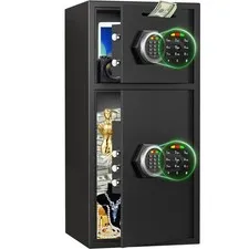 6.5 Cub Large Security Safe with Fingerprint Lock & Deposit Slot