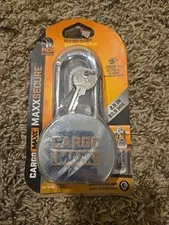 CargoMaxx, Maxx Secure Pick Resistant, Solid Body Paddle Lock